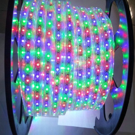 220V RGB LED 3ÇİP 60 LED